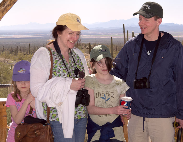 Happy Family at Desert Museum