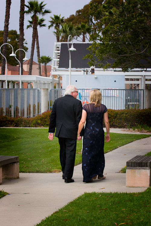 Ceremony -- walking away