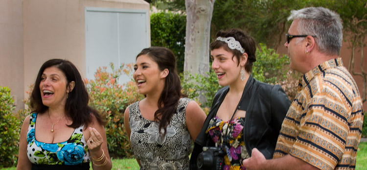 Gina & family singing