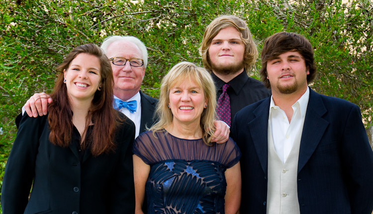 Paul, Anna, Elsa, Kegan, Mason